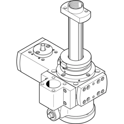 Поворотный подъемный модуль Festo EHMB-25-100