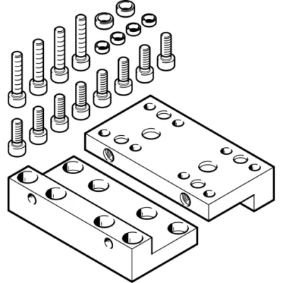 Набор переходных плит Festo EHAM-H1-20-L2-80