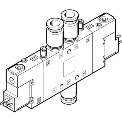 Распределитель с электромагнитным управлением Festo CPE18-M2H-5JS-QS-10