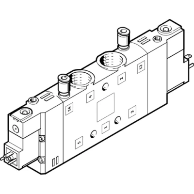 Распределитель с электромагнитным управлением Festo CPE24-M3H-5JS-3/8