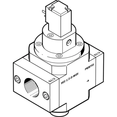 Отсечной распределитель Festo HEE-1/4-D-MINI-110