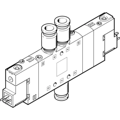 Распределитель с электромагнитным управлением Festo CPE18-M1H-5/3E-QS-10