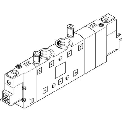 Распределитель с электромагнитным управлением Festo CPE24-M1H-5/3ES-3/8
