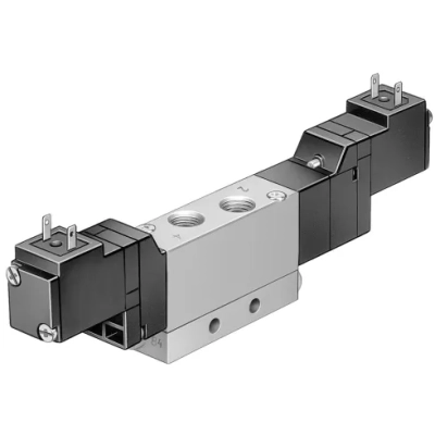 Распределитель с электромагнитным управлением Festo MEH-5/3G-1/8-B