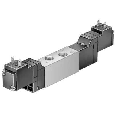 Распределитель с электромагнитным управлением Festo MEH-5/3G-1/8-P-S-B