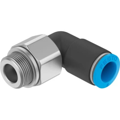 Штуцер цанговый угловой, поворотный Festo QSRL-G3/8-10