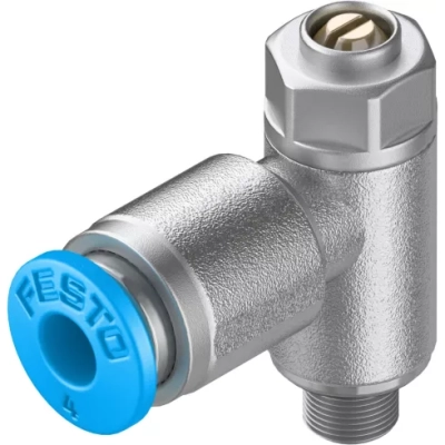 Дроссель с обратным клапаном Festo GRLA-M5-QS-4-D