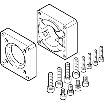 Фланец электродвигателя Festo EAMF-A-38D-60G/H