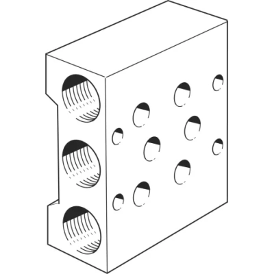 Плита для блочного монтажа Festo PRS-1/8-2-B