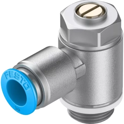 Дроссель с обратным клапаном Festo GRLA-3/8-QS-10-D