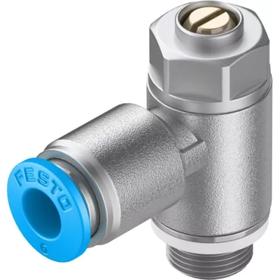 Дроссель с обратным клапаном Festo GRLZ-1/8-QS-6-D
