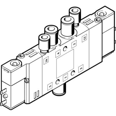 Распределитель с электромагнитным управлением Festo CPE10-M1BH-5JS-QS-6