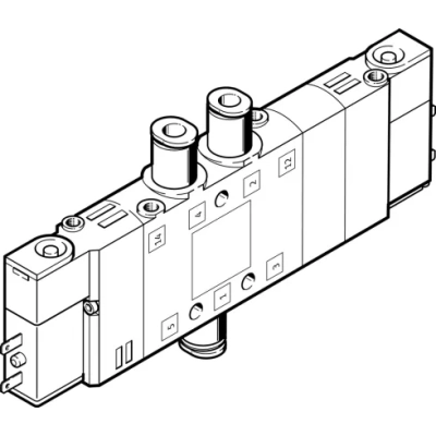 Распределитель с электромагнитным управлением Festo CPE14-M1BH-5/3G-QS-6