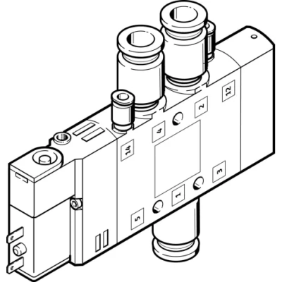 Распределитель с электромагнитным управлением Festo CPE14-M1BH-5LS-QS-8