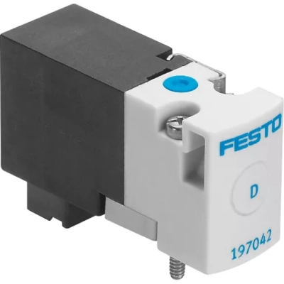 Распределитель с электромагнитным управлением Festo MHA1-M4H-3/2O-0,6-PI