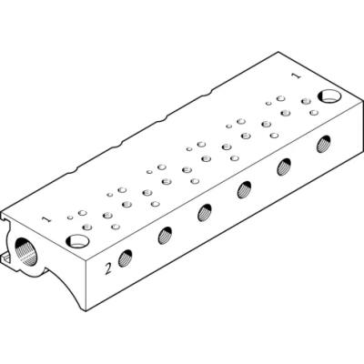 Плита для блочного монтажа Festo MHA1-P2-2-M3