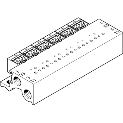 Плита для блочного монтажа Festo MHP1-PR4-3-PI
