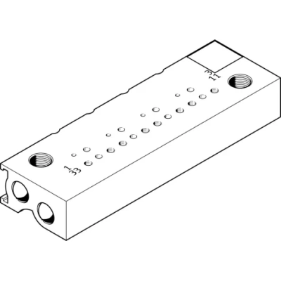 Плита для блочного монтажа Festo MHP1-PR6-3-PI-PCB