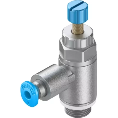Дроссель с обратным клапаном Festo GRLA-1/8-QS-3-RS-D