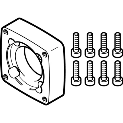 Фланец электродвигателя Festo EAMF-A-28B-40P
