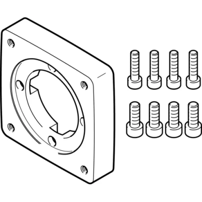 Фланец электродвигателя Festo EAMF-A-64A/C-80P