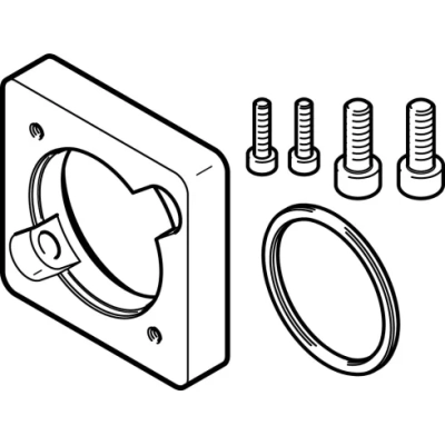 Фланец электродвигателя Festo EAMF-A-38A-40P