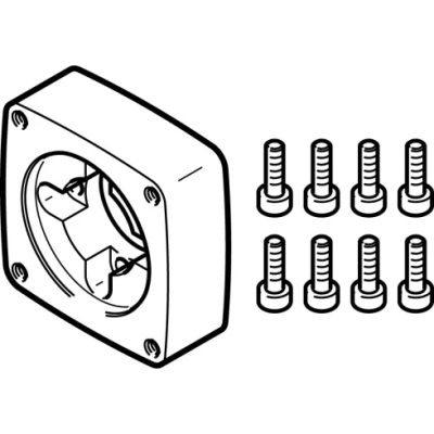 Фланец электродвигателя Festo EAMF-A-28D-40P