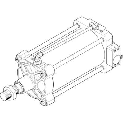 Линейный привод Festo DFPI-160-ND2P-C1V-NB3P-R-A