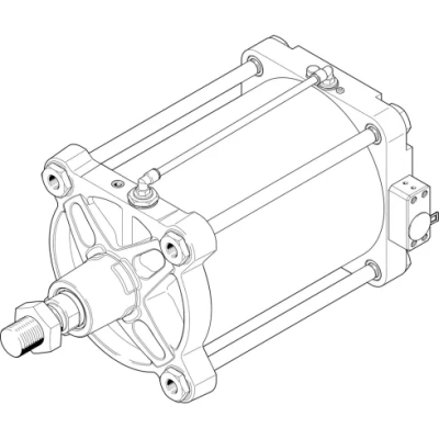 Линейный привод Festo DFPI-250-ND2P-C1V-NB3P-R-A