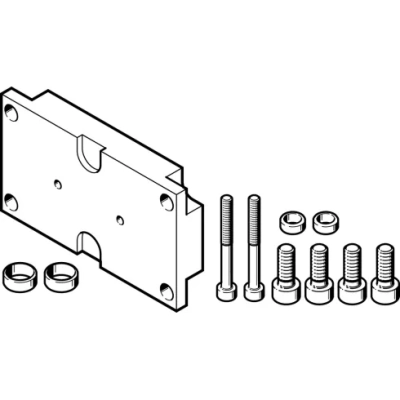 Адаптерная плита для радиального захвата Festo DHAA-G-G3-25-B17-14