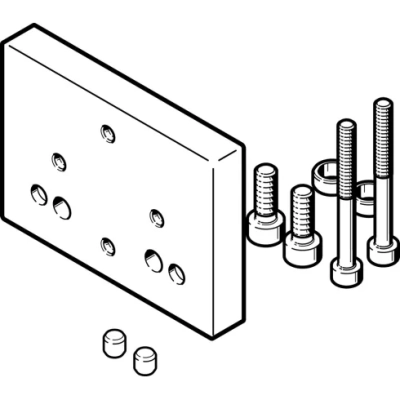 Адаптерная плита для параллельного захвата Festo DHAA-G-E7-70-B17-14