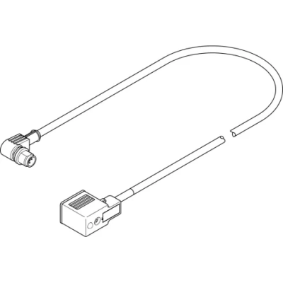 Соединительный кабель Festo NEBV-B2W3-K-0.3-N-M12W3