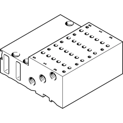 Плита для блочного монтажа Festo MHP2-PR4-5