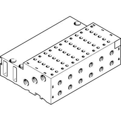 Плита для блочного монтажа Festo MHA2-PR6-5-M5