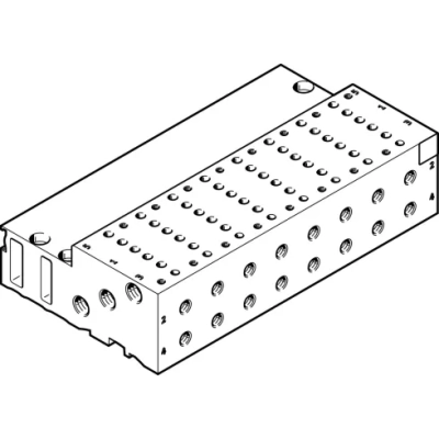 Плита для блочного монтажа Festo MHA2-PR8-5-M5