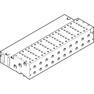 Плита для блочного монтажа Festo MHA2-PR10-5-M5