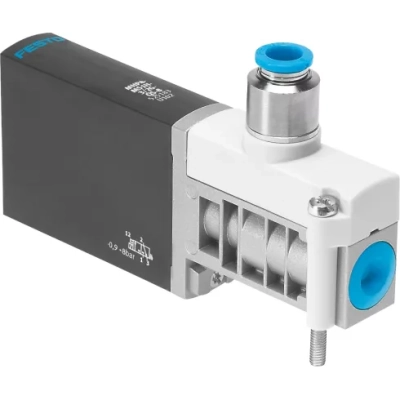 Распределитель с электромагнитным управлением Festo MHP4-MS1H-3/2G-QS-8
