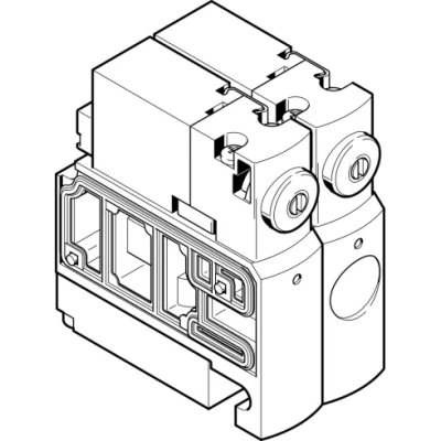 Распределитель с электромагнитным управлением Festo CPVSC1-M1H-J-P-QA