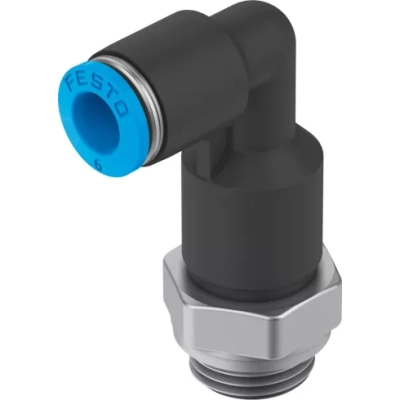 Штуцер цанговый угловой удлиненный Festo QSLL-G1/8-8