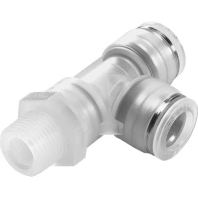 Тройник цанговый с резьбой переходной Festo NPQP-LQ-R14-Q8-FD-P10