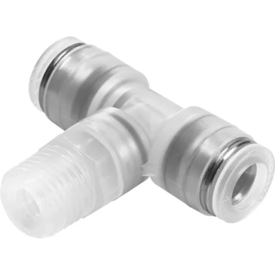 Тройник цанговый с резьбой Festo NPQP-T-R18-Q8-FD-P10