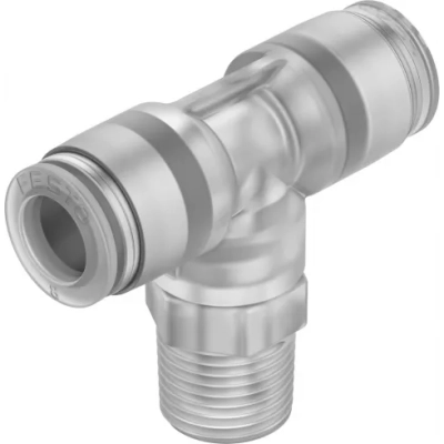 Тройник цанговый с резьбой Festo NPQP-T-R14-Q8-FD-P10