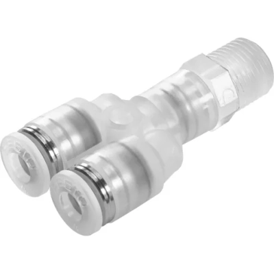 Тройник цанговый с резьбой Festo NPQP-Y-R18-Q4-FD-P10