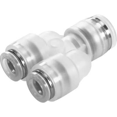 Тройник цанговый переходной Festo NPQP-Y-Q10-Q8-FD-P10