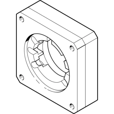 Фланец электродвигателя Festo EAMF-A-44A/B-60G