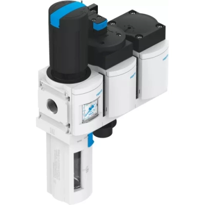Блок подготовки воздуха, комбинация Festo MSB6-1/2:J1D1A1-WP