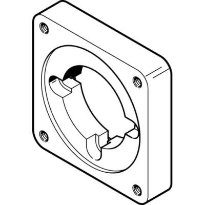 Фланец электродвигателя Festo EAMF-A-64A/B-87A