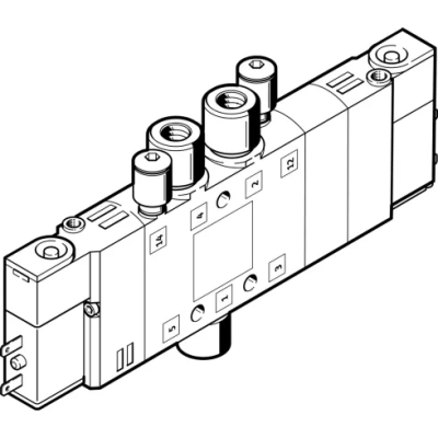 Распределитель с электромагнитным управлением Festo CPE10-M1BH-5/3GS-QS4-B