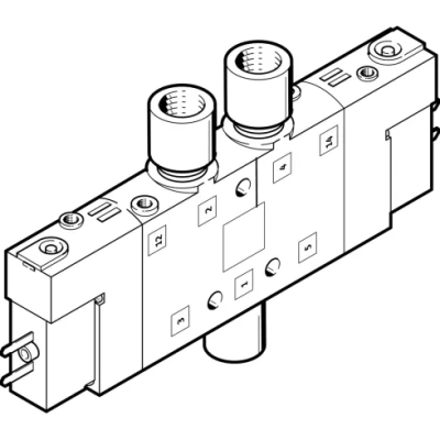 Распределитель с электромагнитным управлением Festo CPE10-M1BH-5/3B-M5-B