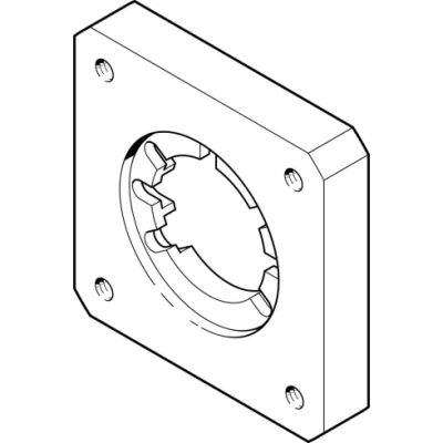 Фланец электродвигателя Festo EAMF-A-30A-55A